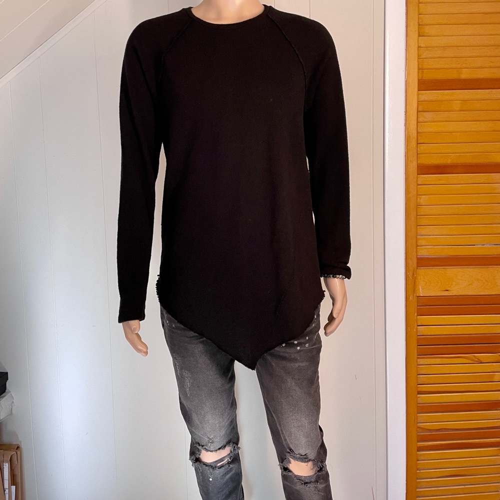 Zara distressed sweater